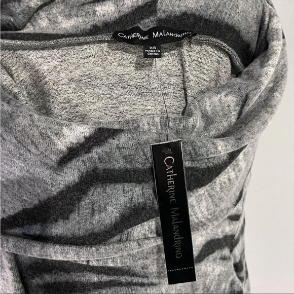 NWT Catherine malandrino cowl neck midi dress xs - Picture 13 of 15